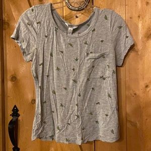Arizona M Grey Cactus Tshirt